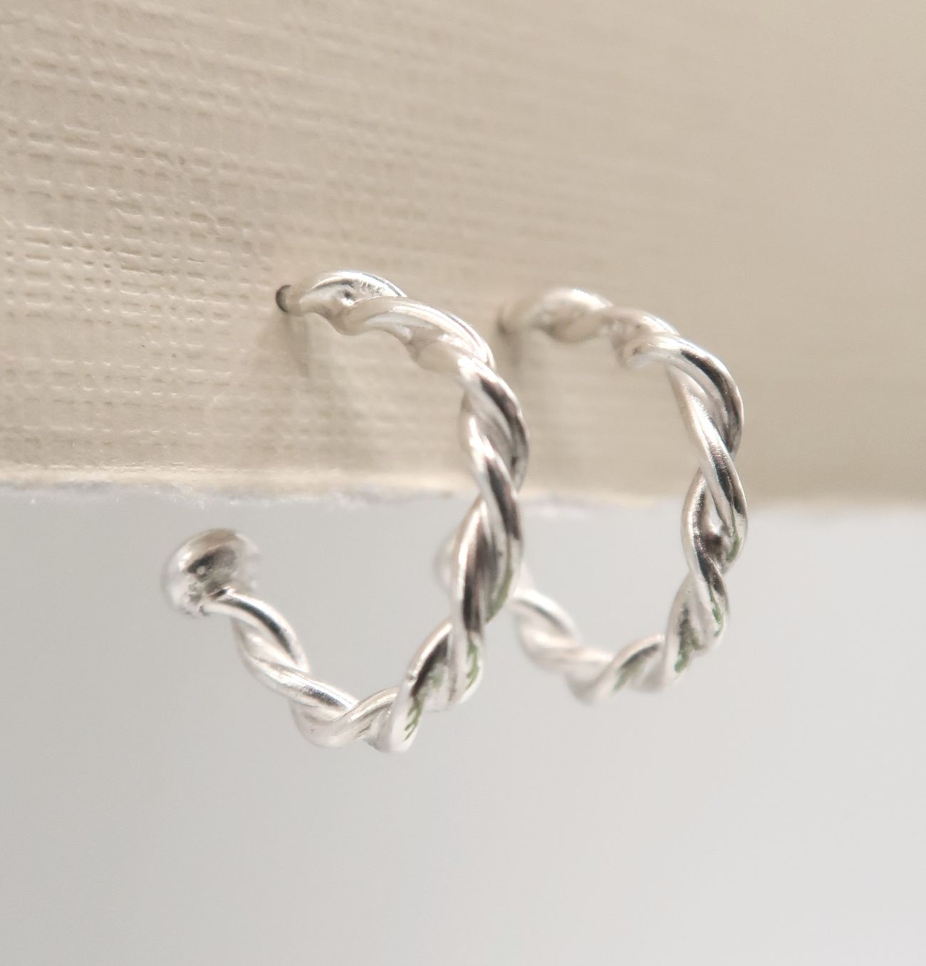 Mini Twisted Hoops