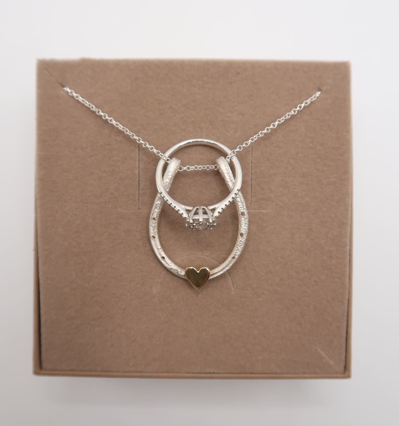 Horse Shoe Ring Catcher Pendant