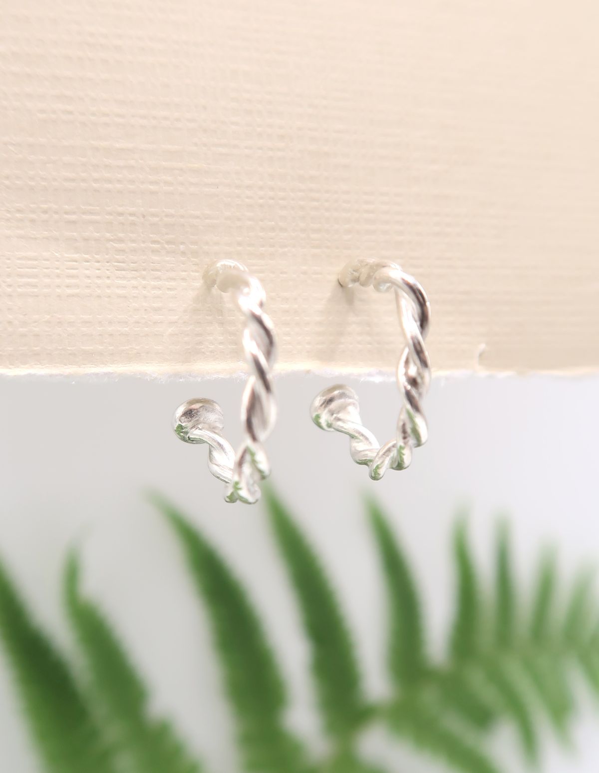 Mini Twisted Hoops