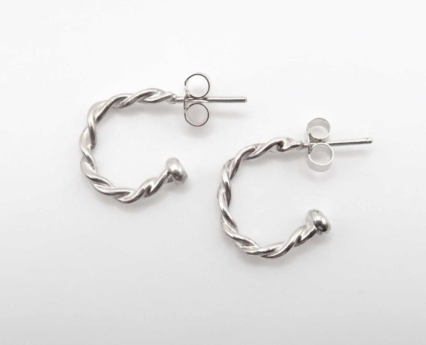 Mini Twisted Hoops