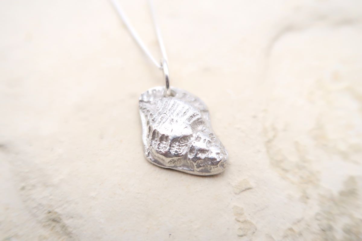Whelk Shell Pendant