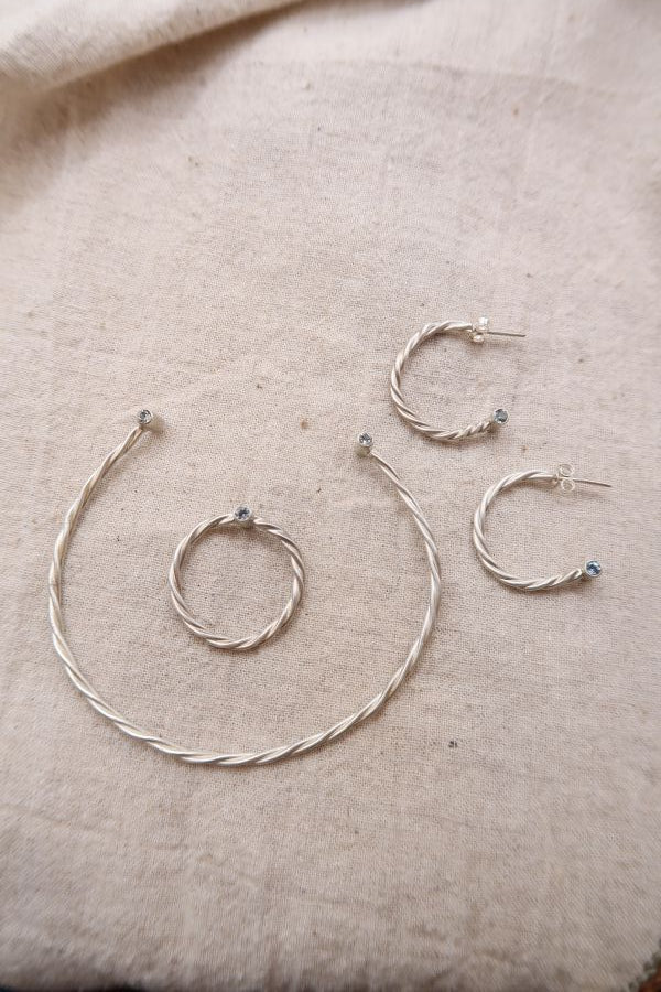 Silver Blue Topaz Spirit Gift Set