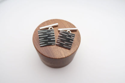 Textured Square Cufflinks