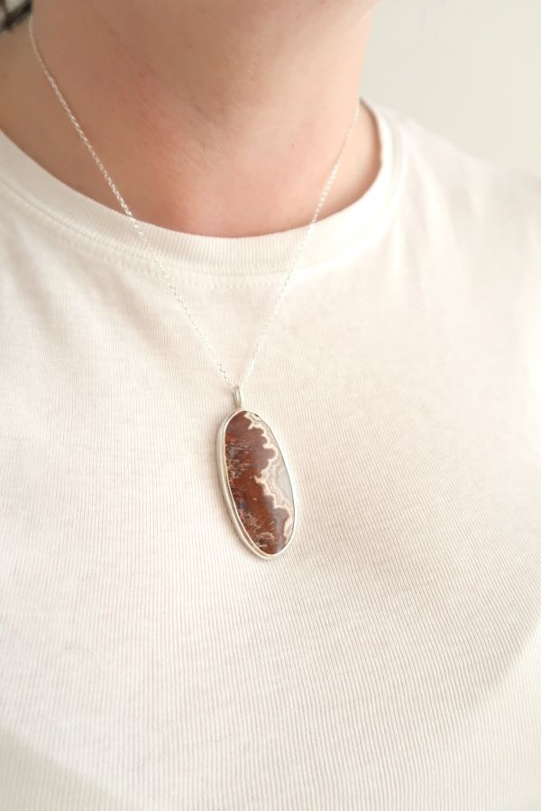 Eudialyte Pendant