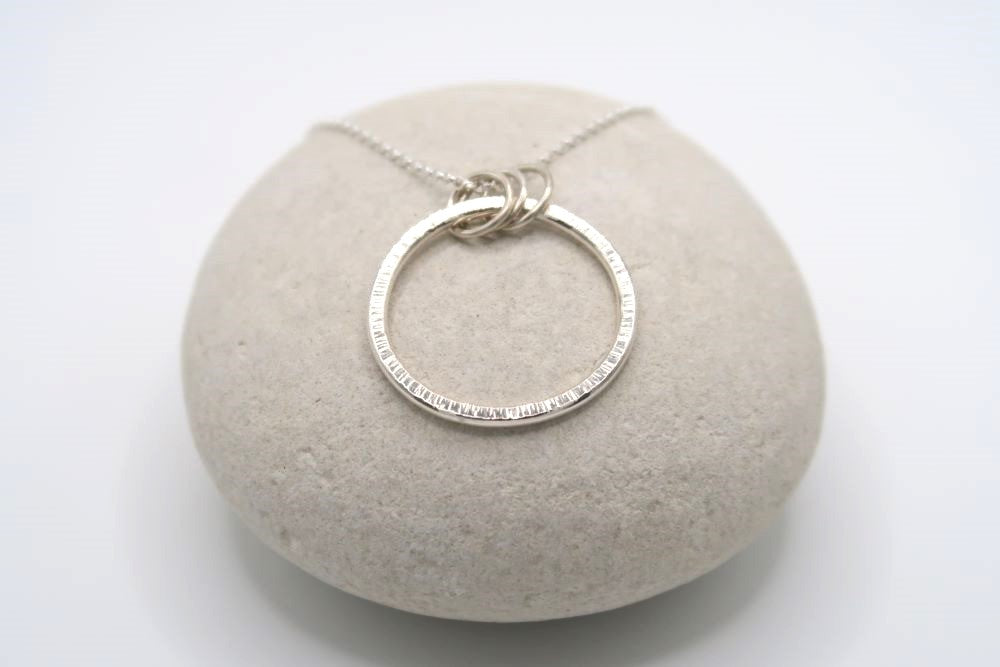 Selene Silver Pendant