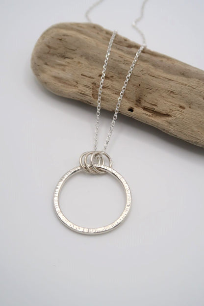 Selene Silver Pendant