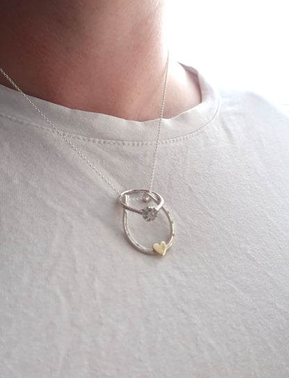 Horse Shoe Ring Catcher Pendant