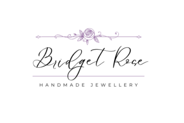 Logo for Bridget Rose Handmade jewellery. A jeweller based in Dorset who designs & creates unique fine jewellery.