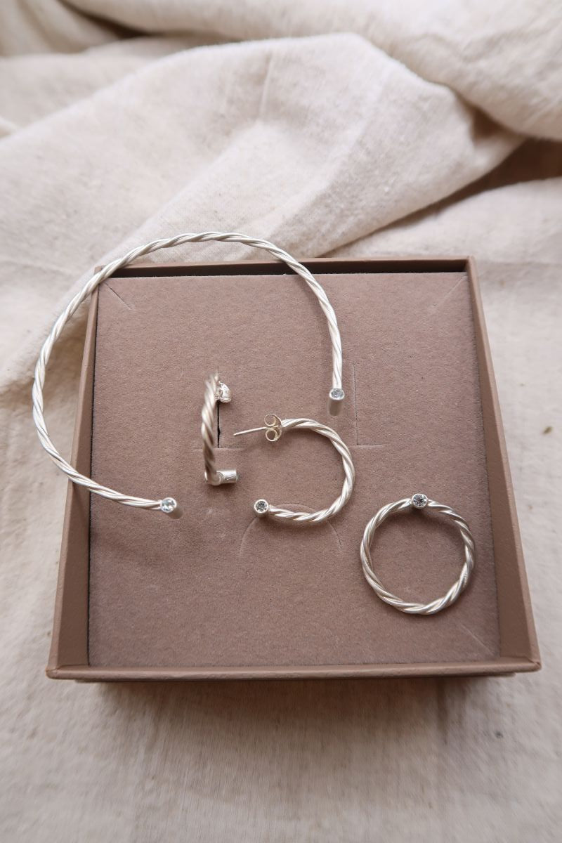 Silver Blue Topaz Spirit Gift Set