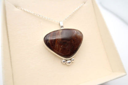 Large Mexican Agate Pendant