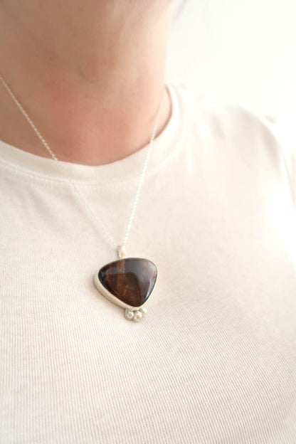 Large Mexican Agate Pendant