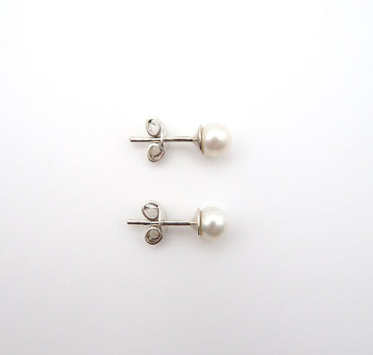 Pearl Stud Earrings