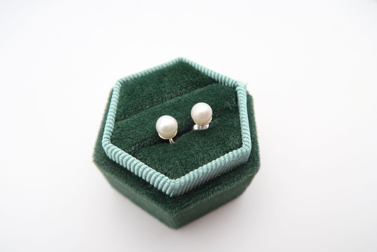 Pearl Stud Earrings