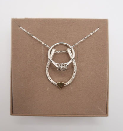 Horse Shoe Ring Catcher Pendant