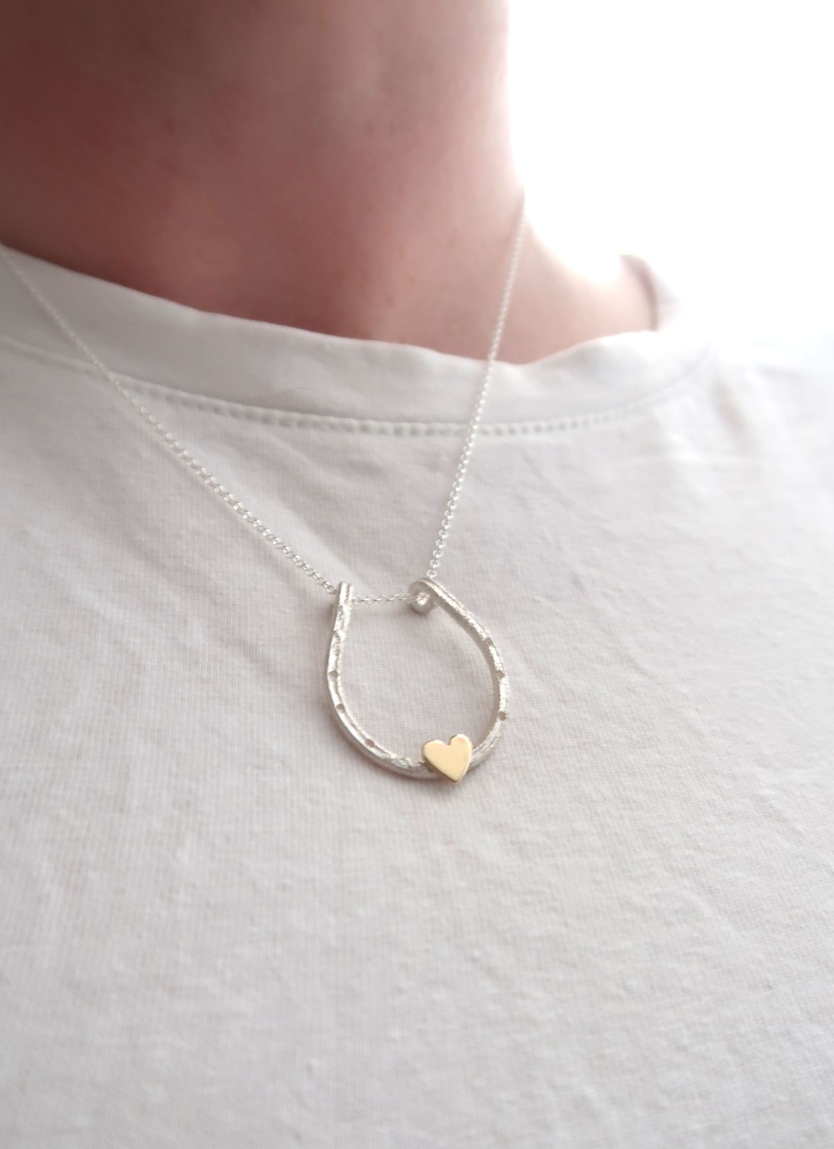 Horse Shoe Ring Catcher Pendant