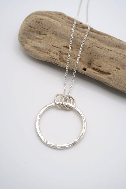 Selene Silver Pendant