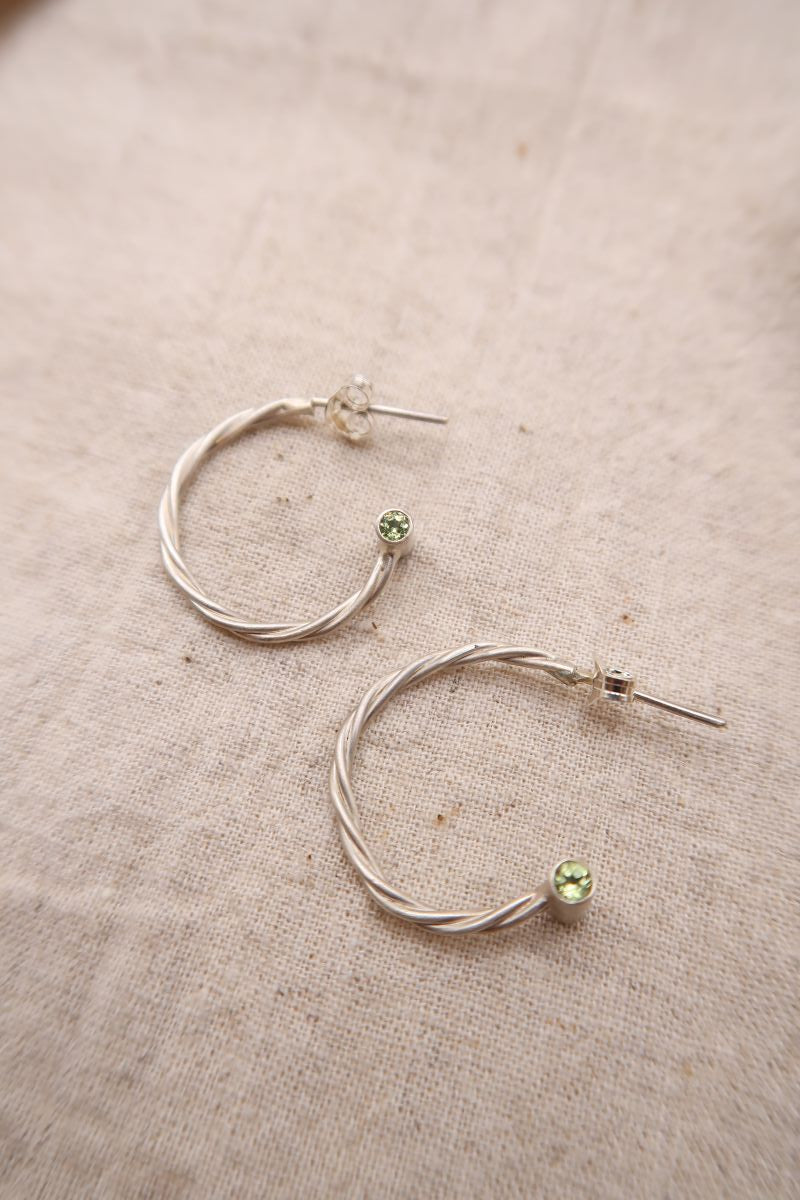 Silver Peridot Spirit Gift Set