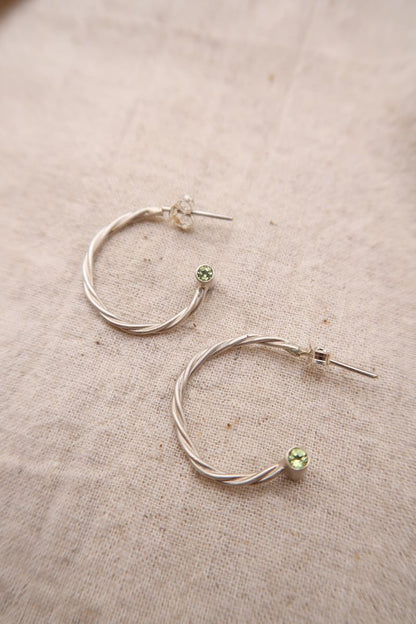Silver Peridot Spirit Gift Set